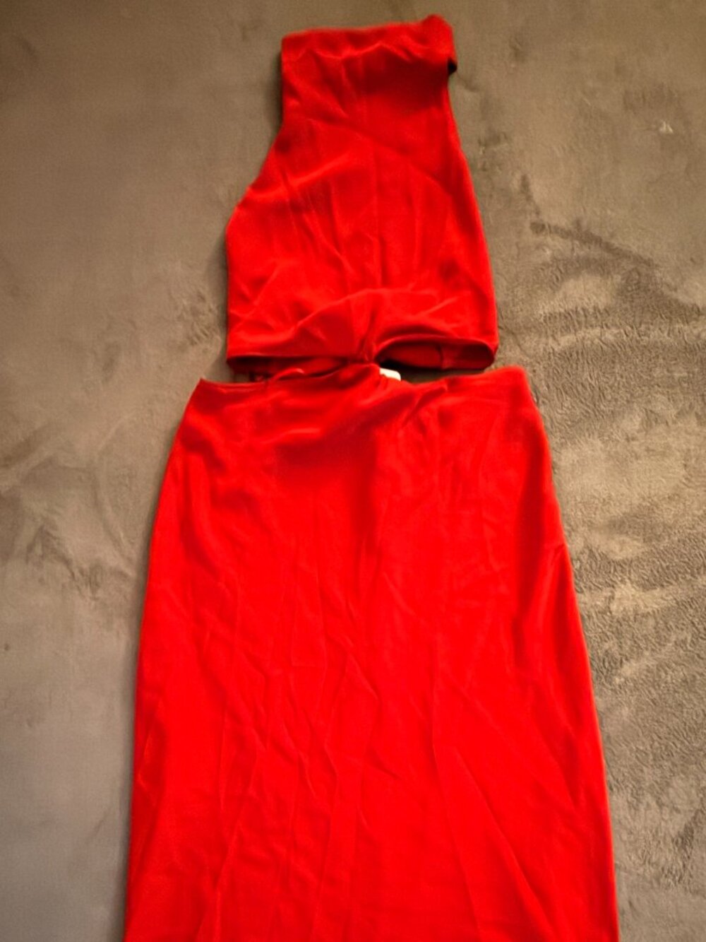 Edit by Nine Red Halter Maxi Dress